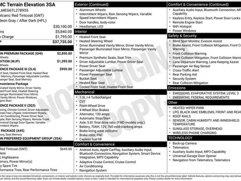 New 2026 GMC Terrain Elevation w/ Elevation Premium Package image 42
