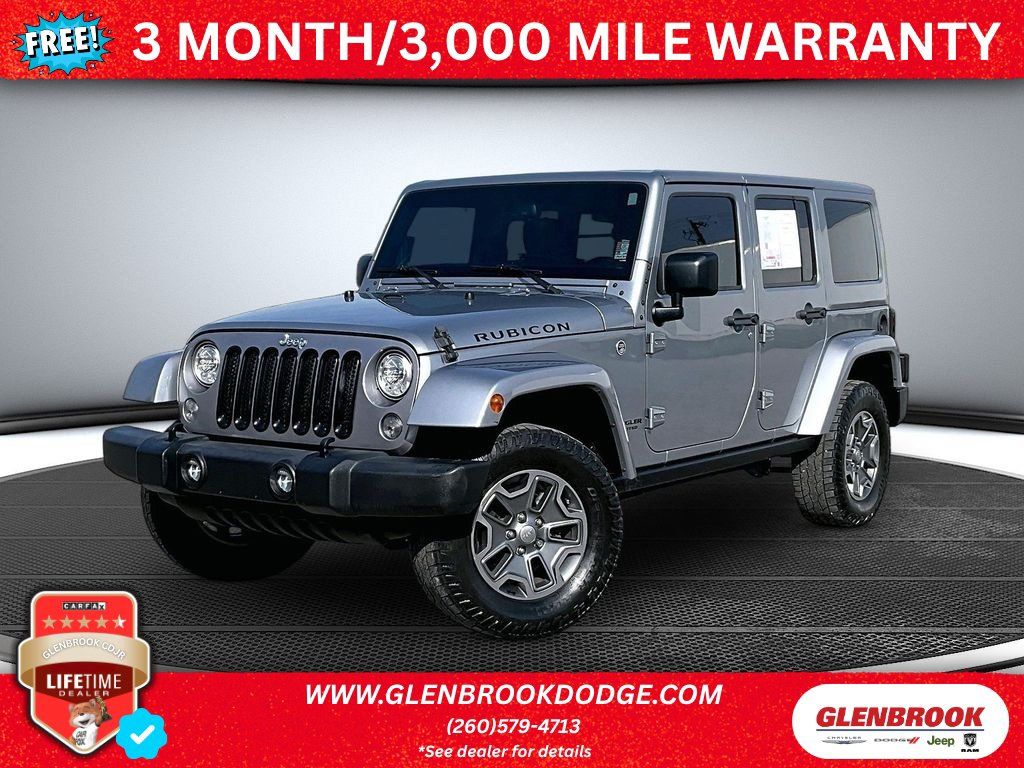 Used 2017 Jeep Wrangler Unlimited Rubicon w/ Connectivity Group AWD/4WD image 1