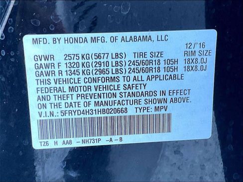 Used 2017 Acura MDX SH-AWD image 34