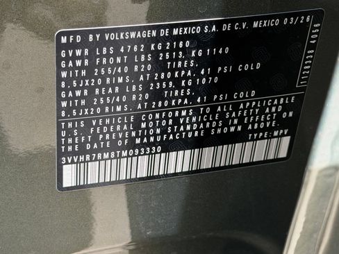 Certified 2026 Volkswagen Tiguan SE R-Line FWD image 23