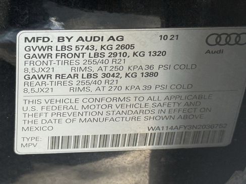 Used 2022 Audi SQ5 Premium AWD/4WD image 45