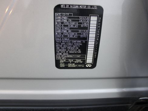 Used 2020 INFINITI QX50 Luxe w/ Navigation Package image 47