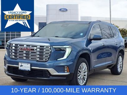 Used 2024 GMC Acadia Denali w/ LPO, Floor Liner Package