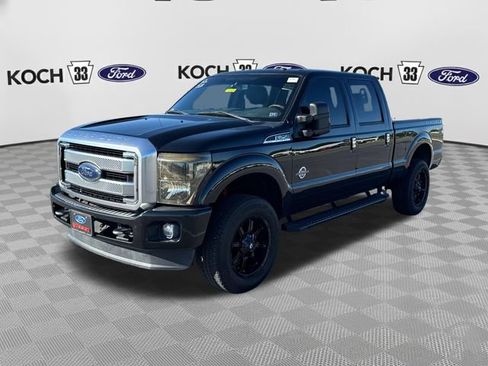 Used 2014 Ford F250 Platinum w/ FX4 Off-Road Package AWD/4WD image 3