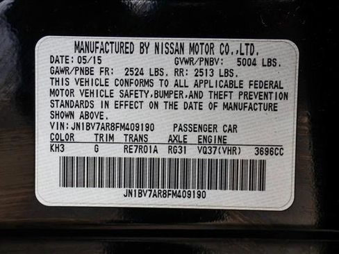 Used 2015 INFINITI Q50 2.0t w/ Moonroof Package image 29