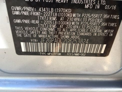 Used 2016 Subaru Crosstrek 2.0i Premium image 7