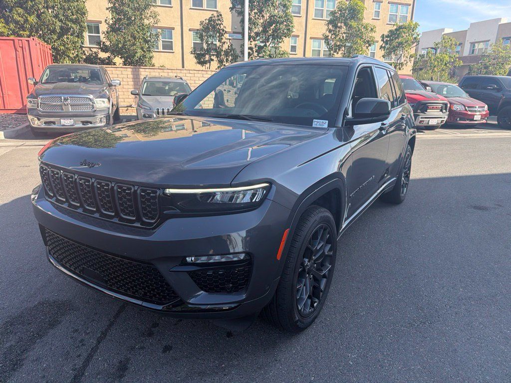 Used 2025 Jeep Grand Cherokee Summit w/ Obsidian Package AWD/4WD 360° Tour