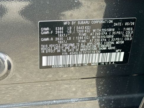 New 2026 Subaru Forester Touring AWD/4WD image 42