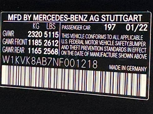 Used 2022 Mercedes-Benz SL 55 AMG 4MATIC w/ Driver Assistance Package image 43