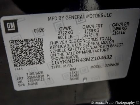 Used 2021 Cadillac XT5 Premium Luxury w/ LPO, Floor Liner Package image 20