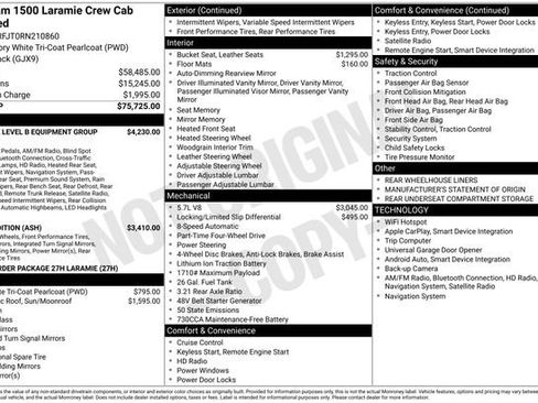 Used 2024 RAM 1500 Laramie AWD/4WD image 10