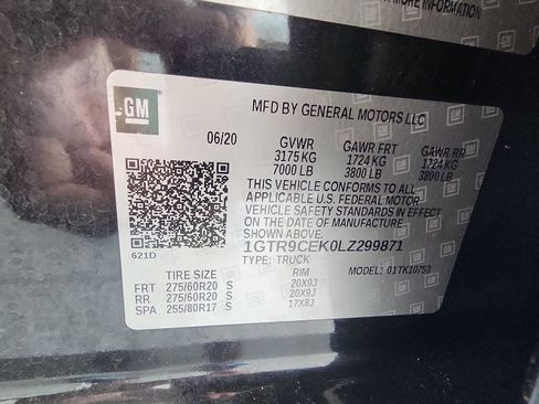 Certified 2020 GMC Sierra 1500 Elevation w/ Elevation Value Package AWD/4WD image 32