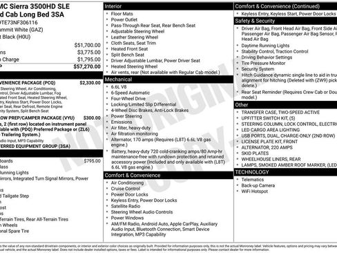 Used 2022 GMC Sierra 3500 SLE w/ SLE Convenience Package AWD/4WD image 27