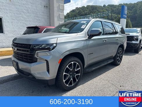 Used 2023 Chevrolet Tahoe RST w/ Max Trailering Package AWD/4WD image 1