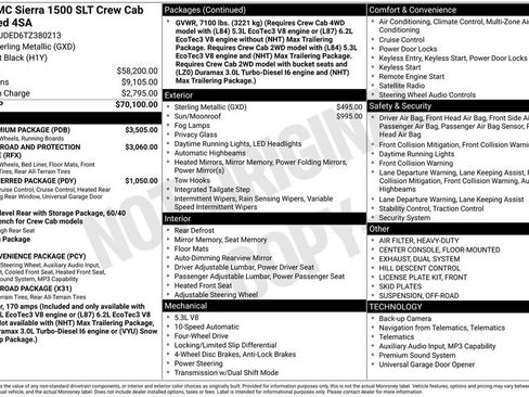 New 2026 GMC Sierra 1500 SLT w/ SLT Premium Package AWD/4WD image 5