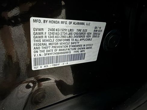 Used 2019 Honda Passport EX-L image 36