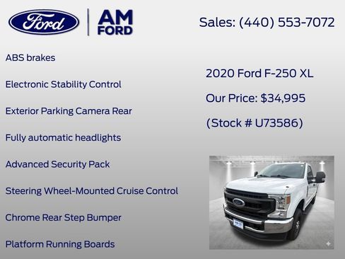 Used 2020 Ford F250 XL w/ Power Equipment Group AWD/4WD image 26