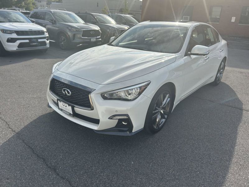 Certified 2021 INFINITI Q50 Signature Edition w/ Cargo Package image 1