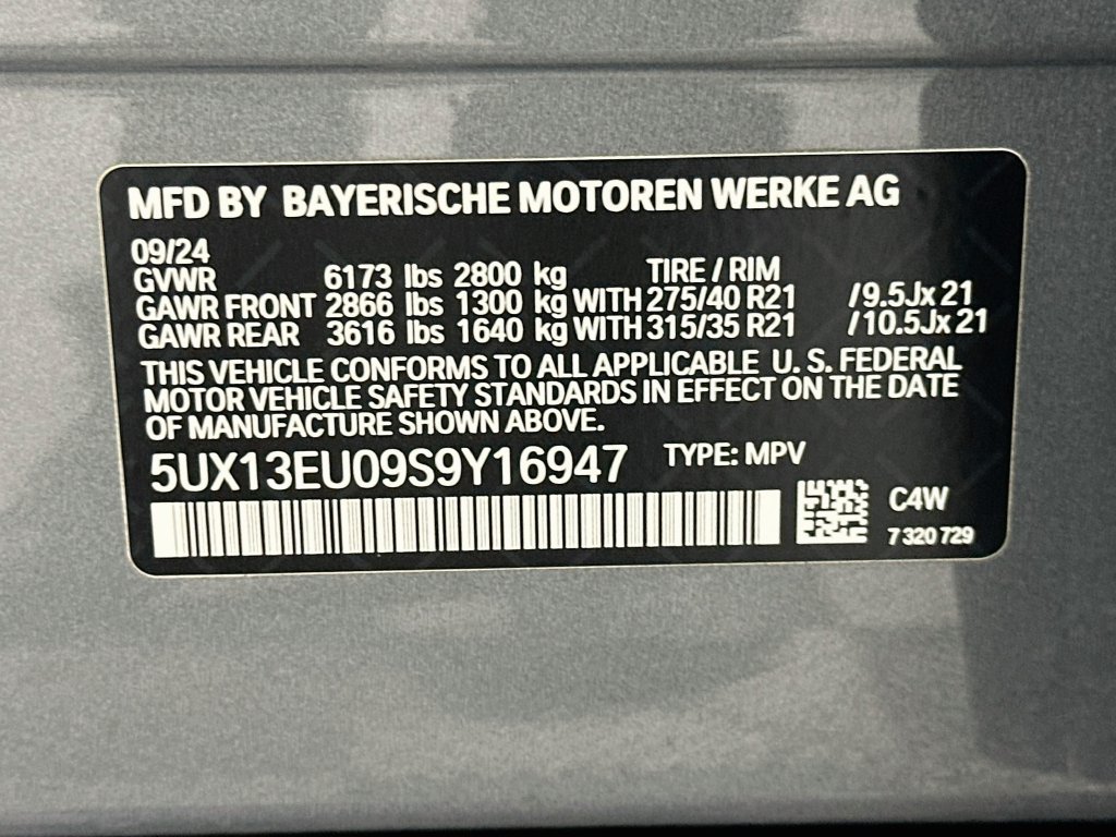 Certified 2025 BMW X5 sDrive40i w/ M Sport Package RWD image 33