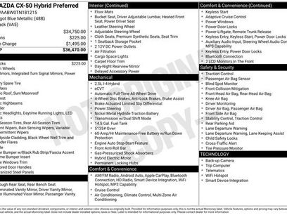 New 2026 MAZDA CX-50 2.5 Hybrid w/ Preferred Pkg