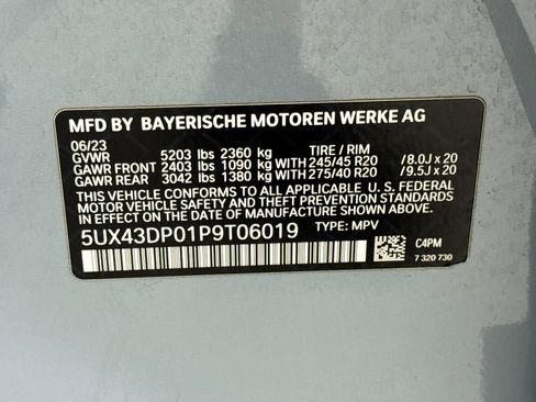 Certified 2023 BMW X3 sDrive30i w/ M Sport Package RWD image 34