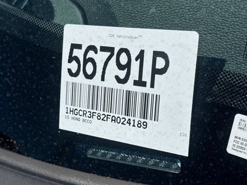 Used 2015 Honda Accord EX-L image 2