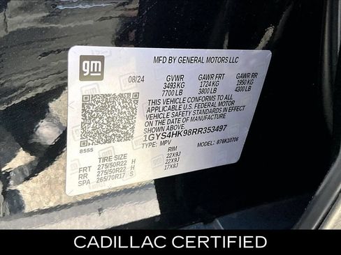 Used 2024 Cadillac Escalade V w/ Heavy-Duty Trailer Package AWD/4WD image 32