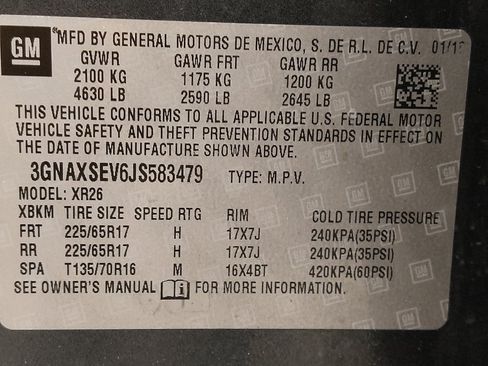 Used 2018 Chevrolet Equinox LT AWD/4WD image 33