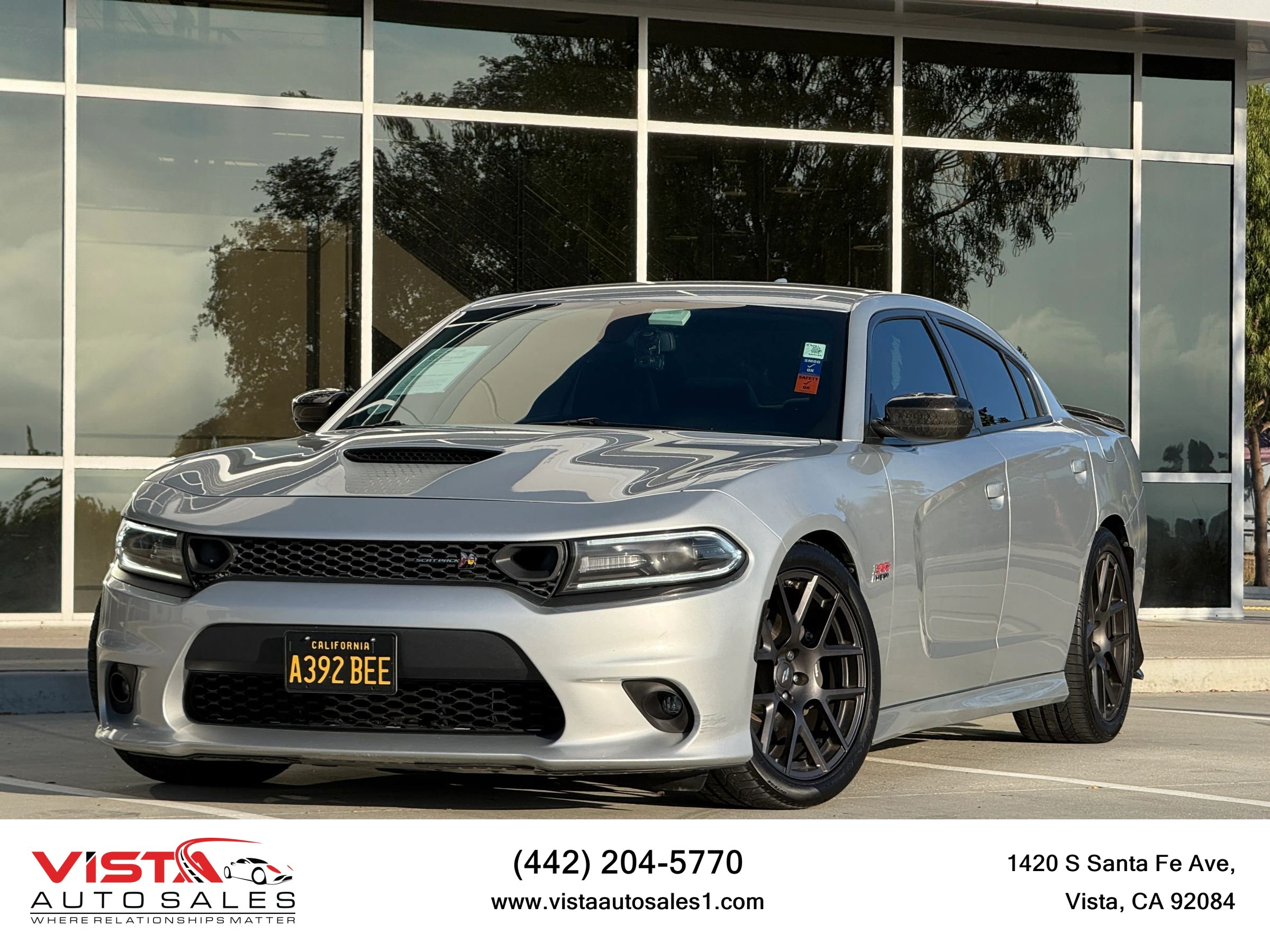 Used 2019 Dodge Charger Scat Pack w/ Plus Group RWD image 1