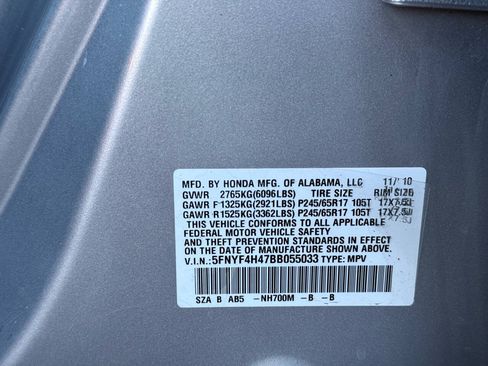 Used 2011 Honda Pilot EX image 56