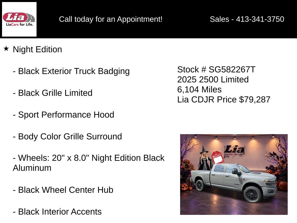 Certified 2025 RAM 2500 Limited AWD/4WD image 16
