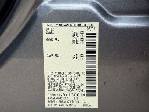 Used 2020 Nissan Altima 2.5 S FWD image 29