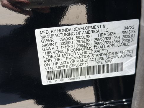Certified 2023 Acura MDX SH-AWD w/ Advance Package image 36