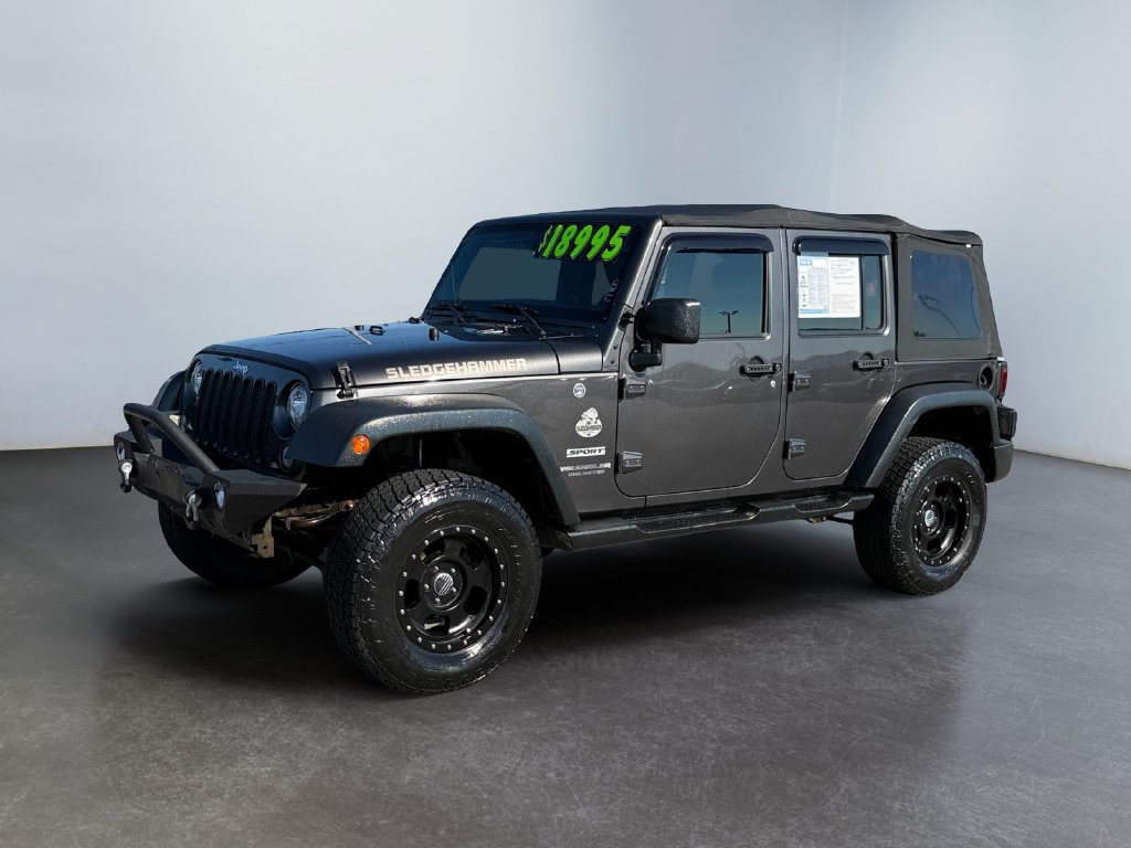 Used 2017 Jeep Wrangler Unlimited Sport w/ Max Tow Package AWD/4WD image 7
