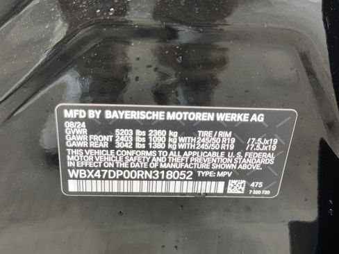 Used 2024 BMW X3 sDrive30i w/ M Sport Package RWD image 38