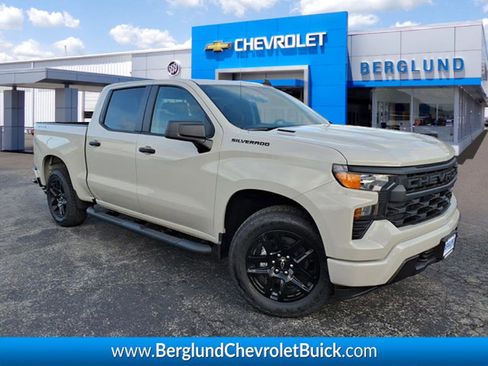 New 2026 Chevrolet Silverado 1500 Custom w/ Turbomax Blackout Package image 1