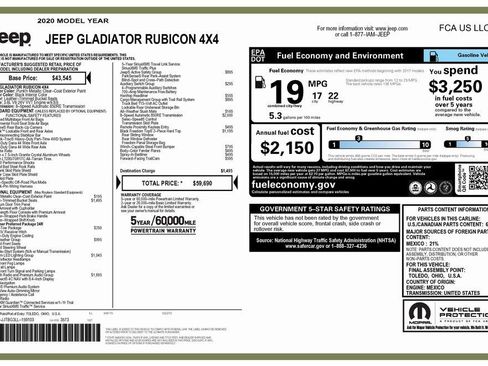 Used 2020 Jeep Gladiator Rubicon image 4