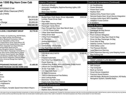 Certified 2025 RAM 1500 Big Horn image 7