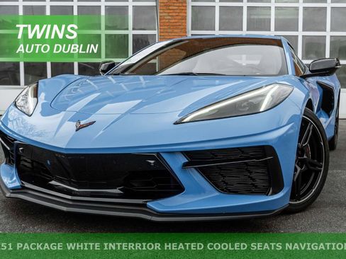 Used 2023 Chevrolet Corvette Stingray Preferred Cpe w/ Z51 Performance Package image 1