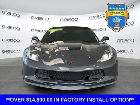 Certified 2014 Chevrolet Corvette Stingray Convertible w/ 3LT Preferred Equipment Group RWD image 2