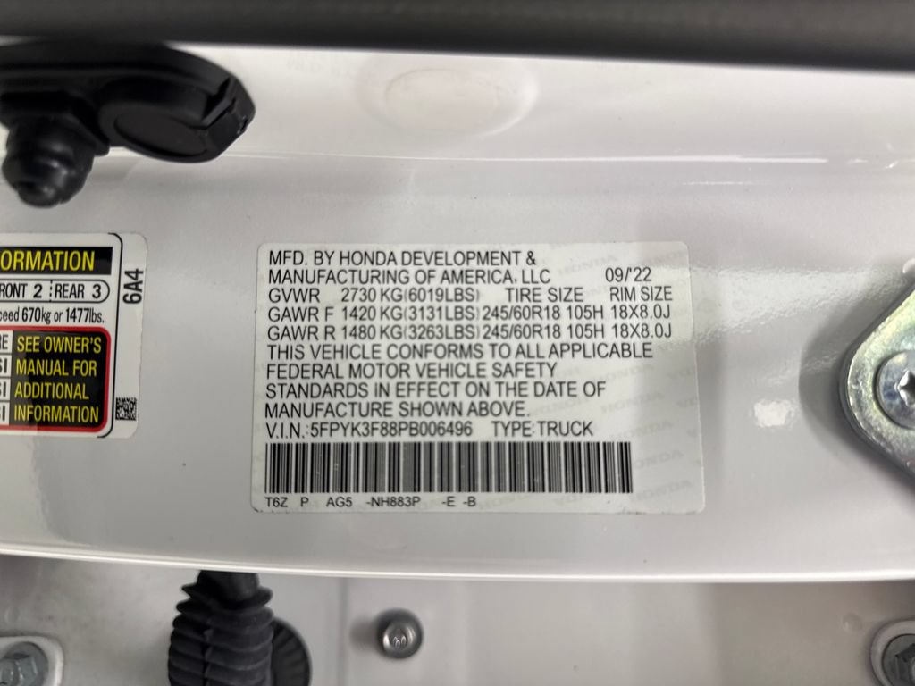 Used 2023 Honda Ridgeline Black Edition image 27