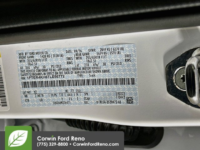 New 2026 Ford Ranger Lariat w/ FX4 Off-Road Package AWD/4WD image 33