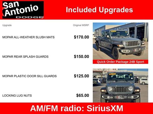 New 2025 Jeep Gladiator Sport image 9