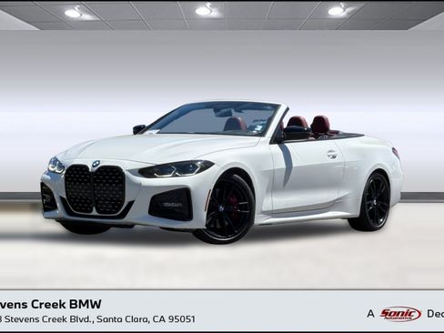 Used 2023 BMW 430i Convertible w/ M Sport Package RWD image 1