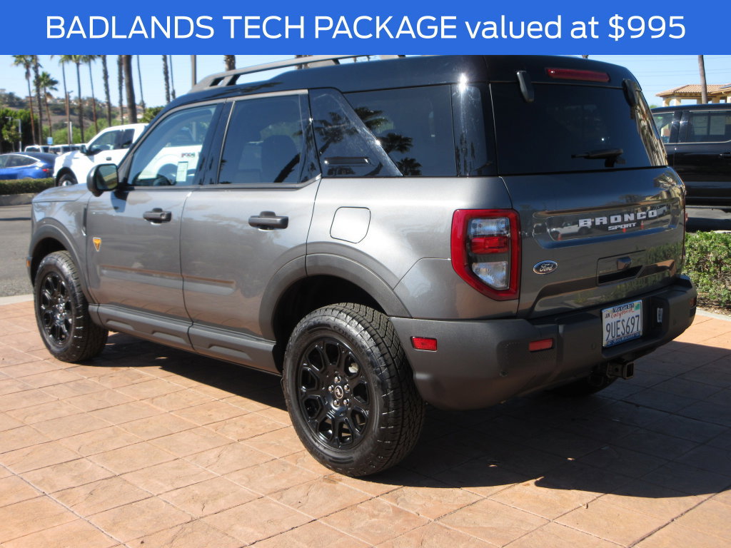 Certified 2025 Ford Bronco Sport Badlands w/ Badlands Tech Package AWD/4WD image 2