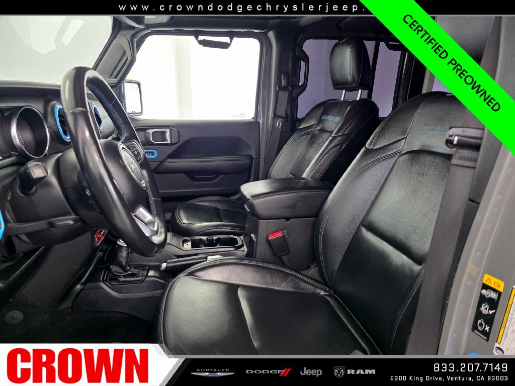 Used 2021 Jeep Wrangler Unlimited Rubicon 4xe w/ Steel Bumper Group AWD/4WD image 20
