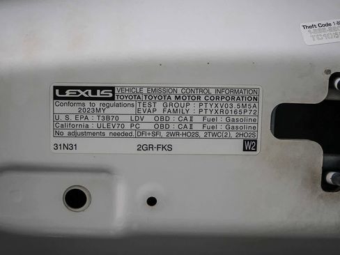 Used 2023 Lexus IS 350 F Sport w/ Accessory Package 2 RWD image 29