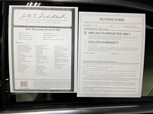 Used 2021 Mercedes-Benz A 220 A 220 image 41