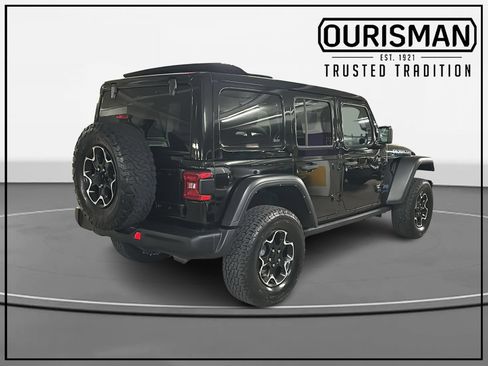 Used 2023 Jeep Wrangler Unlimited Rubicon 4xe w/ Steel Bumper Group AWD/4WD image 4