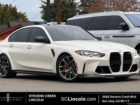 Used 2022 BMW M3 w/ M Carbon Exterior Package image 1